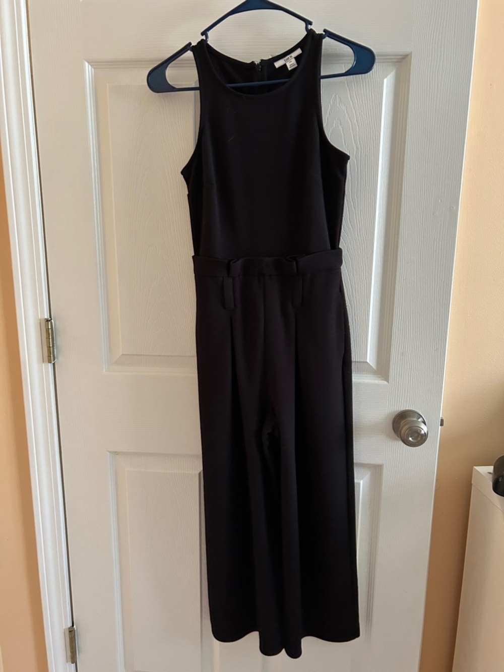 Bar III Black Textured Sleeveless Shell